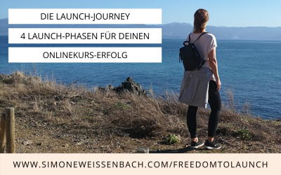 Die Launch-Journey: 4 Launch-Phasen für deinen nachhaltigen Onlinekurs-Erfolg