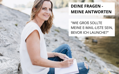 „Wie groß sollte meine E-Mail-Liste sein, bevor ich meinen Onlinekurs launche?“