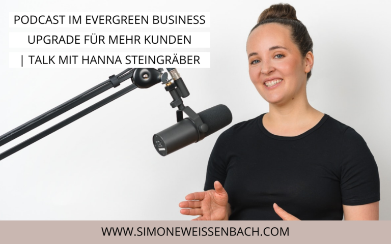 Podcast im Evergreen Business mit Hanna Steingräber_Titel